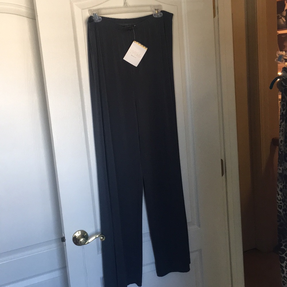 🆕Bob Mackie wide-leg pull-on pants